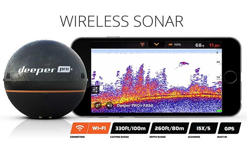 Deeper-pro-plus Fischfinder Deeper-pro-plus Fischfinder